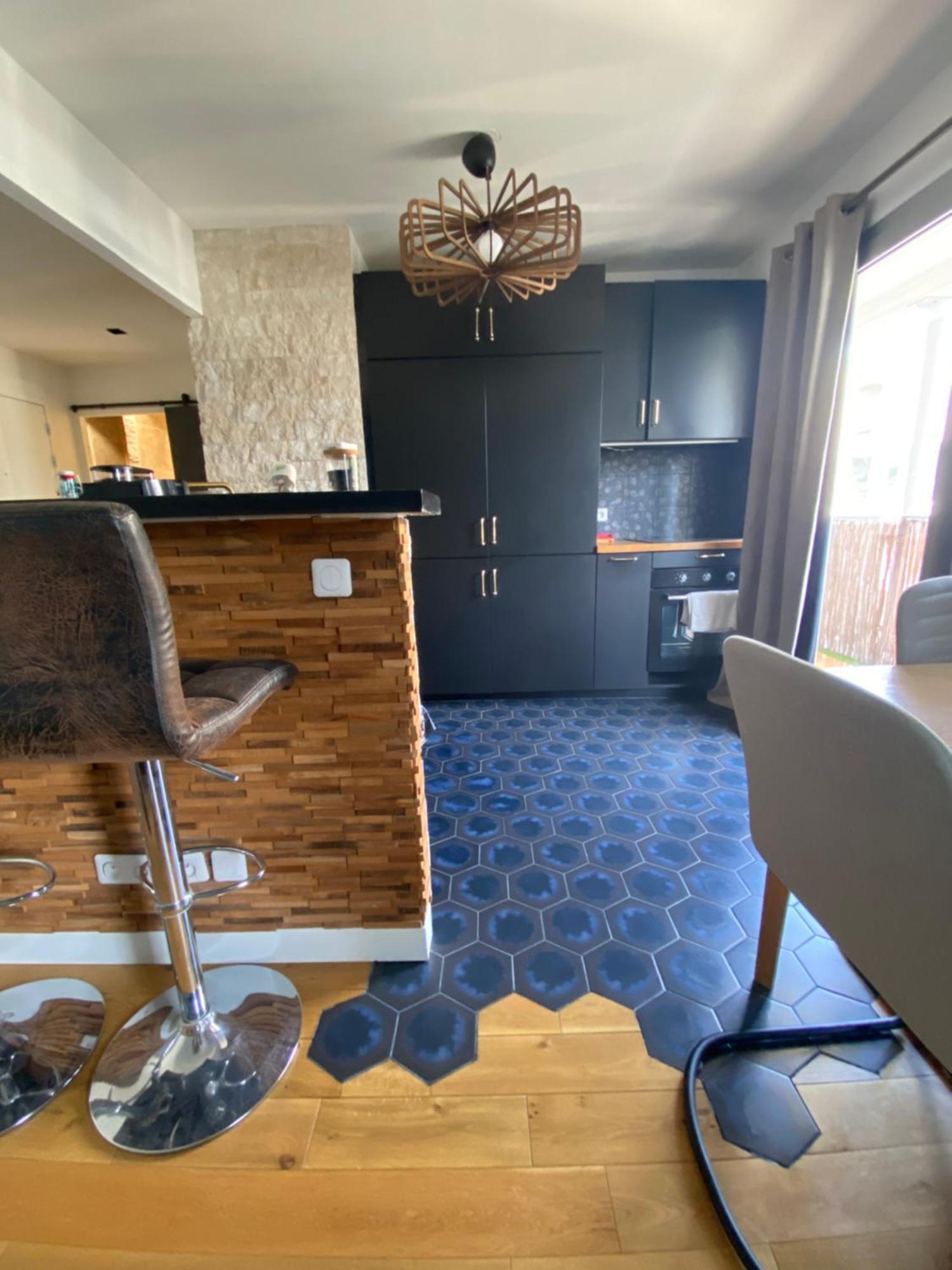 Appartement Cocooning, Design, Confort & Balcon Saint-Denis  Bagian luar foto